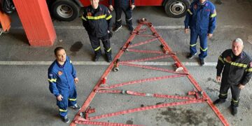 Ευχές για καλή χρονιά από την Πυροσβεστική Υπηρεσία Πτολεμαΐδας