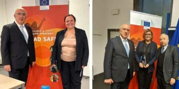 Συναντήσεις του Υφ. Μεταφορών Μ. Παπαδόπουλου με την Επίτροπο Μεταφορών, την εκπρόσωπο της DG Move, τον Ειδικό Απεσταλμένο του ΟΗΕ για την Οδική Ασφάλεια