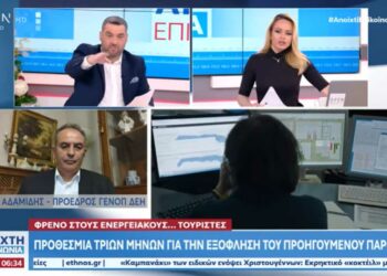 Ο Πρόεδρος ΓΕΝΟΠ ΔΕΗ, Γ. Αδαμίδης μιλάει για τους ενεργειακούς… τουρίστες -Προθεσμία 90 ημερών για την εξόφληση του προηγούμενου παρόχου-VIDEO