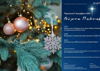 Αιανή: Νύχτα πολιτισμού και φωταγώγηση Χριστουγεννιάτικου Δέντρου την Παρασκευή 9 Δεκεμβρίου