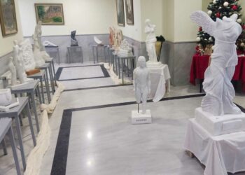 Έκθεση γλυπτικής του Γιάννη Σπυριδωνίδη, στον Ποντιακό Σύλλογο Πτολεμαΐδας