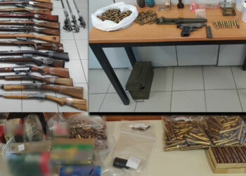 Φλώρινα: Διατηρούσαν οπλοστάσιο – Έκρυβαν όπλα, πυρομαχικά, εκρηκτικές χειροβομβίδες και χιλιάδες φυσίγγια – Συνελήφθησαν 14 άτομα (φωτογραφίες)