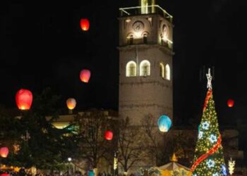 Η πανέμορφη φωτογραφία του Αργύρη Καραμούζα από το “FANARAKIA CHRISTMAS EVENT”.