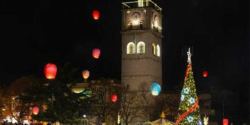 Η πανέμορφη φωτογραφία του Αργύρη Καραμούζα από το “FANARAKIA CHRISTMAS EVENT”.