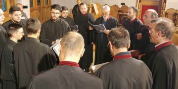 Για ΠΡΩΤΗ φορά η Ακολουθία της Τριθέκτης στην Πτολεμαΐδα, στο Μητροπολιτικό Ι. Ν . Αγίας Τριάδος(Ρεπορτάζ της Κούλας Πουλασιχίδου)