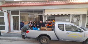 Τρόφιμα στον «Καλό Σαμαρείτη» προσέφερε ο Κυνηγετικός Σύλλογος Εορδαίας