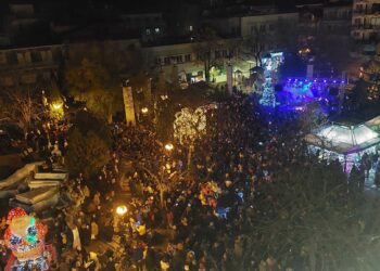 Και ΝΕΕΣ εντυπωσιακές πανοραμικές λήψεις από τη μοναδική χριστουγεννιάτικη εκδήλωση στην Πτολεμαΐδα