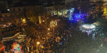 Και ΝΕΕΣ εντυπωσιακές πανοραμικές λήψεις από τη μοναδική χριστουγεννιάτικη εκδήλωση στην Πτολεμαΐδα