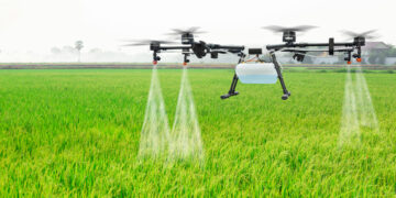 Στην Καστοριά ψεκαζουν τα σιτηρά με drone, για να καταπολεμήσουν καταστροφικά για τις καλλιέργειες σκαθάρια !