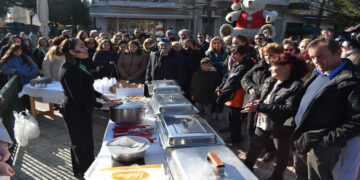 Με γαστρονομική εκδήλωση συνεχίστηκαν οι Χριστουγεννιάτικες εκδηλώσεις του Δήμου Φλώρινας