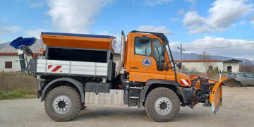 Ο Δήμος Φλώρινας εξοπλίζεται με ένα σύγχρονο πολυμηχάνημα αποχιονισμού 4×4