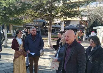 Το έθιμο του “Καλαντόνερου” αναβίωσε ο Ποντιακός Σύλλογος Πτολεμαΐδας σήμερα Σάββατο (φώτο-βίντεο)