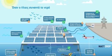 Πλωτά φωτοβολταϊκά πάρκα για την αξιοποίηση λιμνών στην παραγωγή πράσινης ενέργειας