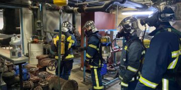 Φωτιά στο λεβητοστάσιο του Νοσοκομείου Κοζάνης και απεγκλωβισμός ατόμου- Επιτυχημένη η άσκηση της Πυροσβεστικής(ΦΩΤΟ&VIDEO)