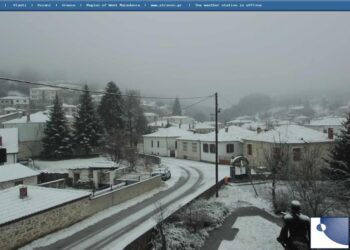 Στα λευκά ντύθηκαν Κλεισούρα, Βλάστη και Πεντάλοφος (φώτο)