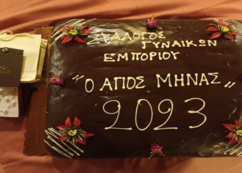 Την πίτα του για τη νέα χρονιά έκοψε ο Σύλλογος Γυναικών Εμπορίου « ΟΆγιος Μηνάς»