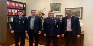 Συνάντηση Δασταμάνη με Γενικό Επιθεωρητή Βορείου Ελλάδος της ΕΛΑΣ – Η Σχολή Αστυφυλάκων στο επίκεντρο