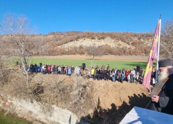 Η ρίψη του Τιμίου Σταυρού στο Ανθοχώρι Βοΐου