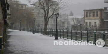 Φλώρινα: Χιονόπτωση από το πρωί χωρίς προβλήματα μέχρι αυτή την ώρα (βίντεο – φωτογραφίες)