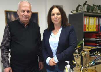 Καλλιόπη Βέττα: Συνάντηση με τον Πρόεδρο του Σωματείου Συνταξιούχων Δ.Ε.Η