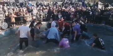 Ο εορτασμός των Θεοφανείων στην Κέλλη -VIDEO