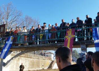 Ο αγιασμός των υδάτων στην Τ.Κ. Περδίκκα (φώτο-βίντεο)