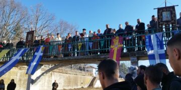 Ο αγιασμός των υδάτων στην Τ.Κ. Περδίκκα (φώτο-βίντεο)