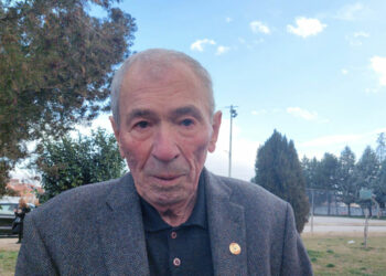 Ο συγκινητικός αποχαιρετισμός του Επιτίμου Προέδρου του Ποντιακού Συλλόγου Άρδασσας Γεωργίου Αντωνιάδη , στην εκλιπούσα  Ελισάβετ Καζαντζή – Βίντεο