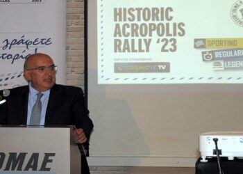 Μιχάλης Παπαδόπουλος: Η αναβίωση του Ιστορικού Ράλλυ Ακρόπολης δημιουργεί έναν πόλο έλξης θεματικού τουρισμού