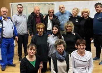 Το θεατρικό εργαστήριο του Ποντιακού Συλλόγου Πτολεμαΐδας επισκέφτηκε ο σκηνοθέτης Κώστας Διαμαντίδης