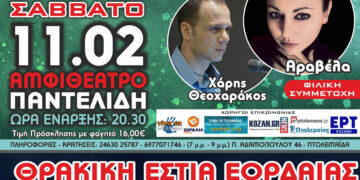 Πρόσκληση της Θρακικής Εστίας Εορδαίας 'Ο ΑΡΧΙΓΕΝΗΣ' στον ετήσιο αποκριάτικο χορό του συλλόγου το Σάββατο 11 Φεβρουαρίου