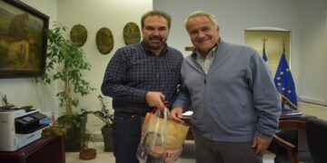 Συνάντηση του Δημάρχου Φλώρινας με τον Υπουργό Εσωτερικών