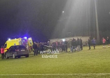 Τραγικό: Ποδοσφαιριστής πέθανε μετά από ανακοπή κατά τη διάρκεια αγώνα στο Ναύπλιο