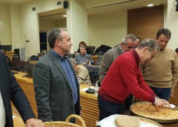 Η κοπή βασιλόπιτας του Δημοτικού Συμβουλίου Κοζάνης