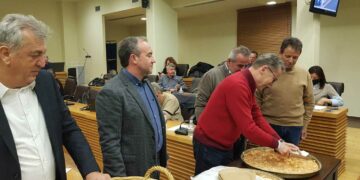 Η κοπή βασιλόπιτας του Δημοτικού Συμβουλίου Κοζάνης