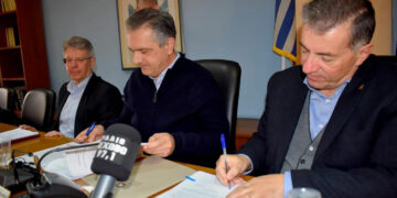 Υπεγράφη η σύμβαση έργου για την υδροδότηση Τοπικών Κοινοτήτων που ανήκουν στις Δημοτικές Ενότητες Αμυνταίου και Αετού