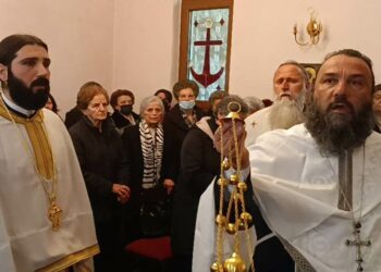 Πανηγυρικός Εσπερινός στο Παρεκκλήσιο της Αγίας Φιλοθέης , της Ορθοδόξου Αδελφότητος ” Χριστιανική Ελπίς ” στην Πτολεμαΐδα ( Ρεπορτάζ της Κούλας Πουλασιχίδου )