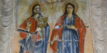 Έκλεψαν λάβαρο του 1872 από εξωκλήσι στην Κλεισούρα (φωτογραφίες)