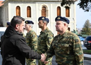 Ο ΥΦΕΘΑ Νικόλαος Χαρδαλιάς σε Σχηματισμούς και Μονάδες του Στρατού Ξηράς στη Δυτική Μακεδονία