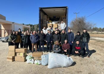 Η Ένωση Αστυνομικών Υπαλλήλων Νομού Κοζάνης έκανε συλλογή ειδών πρώτης ανάγκης για τους σεισμόπληκτους