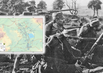 Η μάχη του Κομάνου μέσα από το σχεδιάγραμμα επιχειρήσεων απο τα αρχεία του ΓΕΣ (Α' Βαλκανικός Πόλεμος)