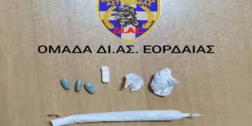 Δύο συλλήψεις σε Πτολεμαΐδα και Γρεβενά για κατοχή ναρκωτικών ουσιών