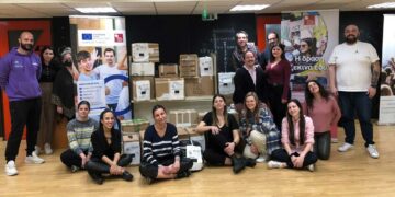 Φλώρινα: Δράση αλληλεγγύης – παράδοση ανθρωπιστικής βοήθειας από τον ΟΕΝΕΦ και φορείς