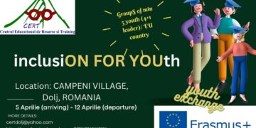 Πρόσκληση για συμμετοχή σε Ανταλλαγή Νέων Erasmus+ με τον ΟΕΝΕΦ στη Ρουμανία!