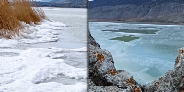 Πάγωσε η λίμνη Πετρών του Δήμου Αμυνταίου - Δείτε τις μαγικές φωτογραφίες