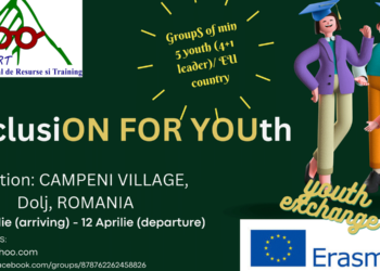 Πρόσκληση για συμμετοχή σε Ανταλλαγή Νέων Erasmus+ με τον Όμιλος Ενεργών Νέων Φλώρινας στη Ρουμανία