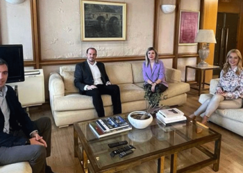 Συνάντηση με τον Υφυπουργό Γιώργο Κώτσηρα είχαν στελέχη της Γραμματείας Ποιότητας Ζωής και Εθελοντισμού ΝΔ