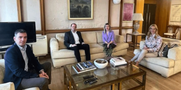 Συνάντηση με τον Υφυπουργό Γιώργο Κώτσηρα είχαν στελέχη της Γραμματείας Ποιότητας Ζωής και Εθελοντισμού ΝΔ