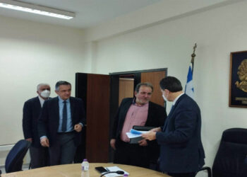 Τα προβλήματα των επιχειρηματιών της Φλώρινας παρουσίασε ο Πρόεδρος του Επιμελητηρίου στον Υφυπουργό Οικονομικών