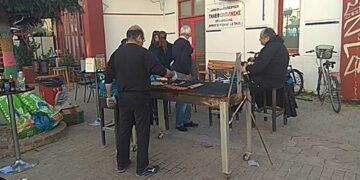 Τσικνοπέμπτη στο κέντρο της Πτολεμαΐδας (φωτο-video)